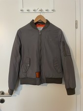 Graue Bomberjacke Original Bombers Gr. S Neuwertig Top Zustand