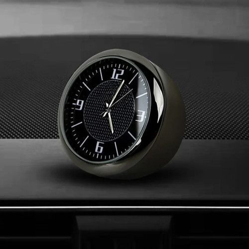 Leuchtende auto uhr - auto, rund