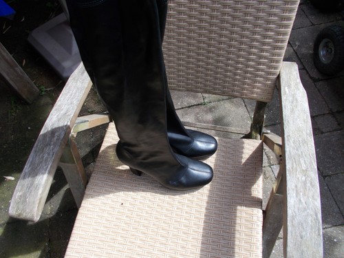 High heel overknee stiefel - heel,