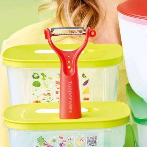 Tupperware schäler rot - in,