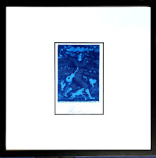 ARIK BRAUER  Frühlingswind  HAND-SIGNIERT, Farbradierung  mit Rahmen, GESCHENK