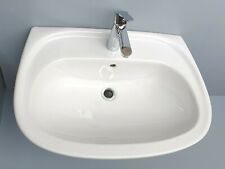 Vitra Normus Waschtisch Set 65 x 49 cm, weiß, komplett, 1 Hahnloch 5089 