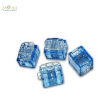 4x Mini Abzweigverbinder blau