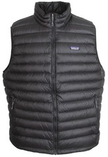 PATAGONIA Herren Daunen Weste Steppweste Schwarz Gr. 2XL DOWN SWEATER VEST BLACK