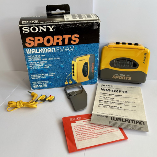 Sony sxf10 walkman - sony, wm-sxf10
