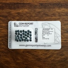 Set von 30 runden Diamanten (Brillantschliff) Gesamtgewicht von 4,95 Karat