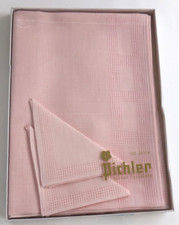 VINTAGE PICHLER TISCHDECKE 130x130cm SAMMELOBJEKT 70er OVP