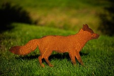 Gartenstecker Fuchs Metall