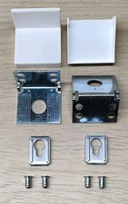 2x Ikea PAX Wandbefestigung Winkel 115753 + 103693 + Schraube Abdeckung Weiß Neu