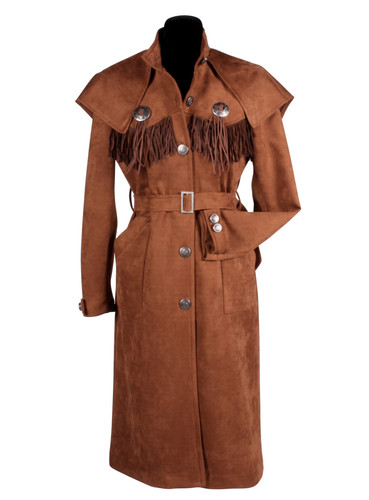 Frauen westernmantel braun - frauen,