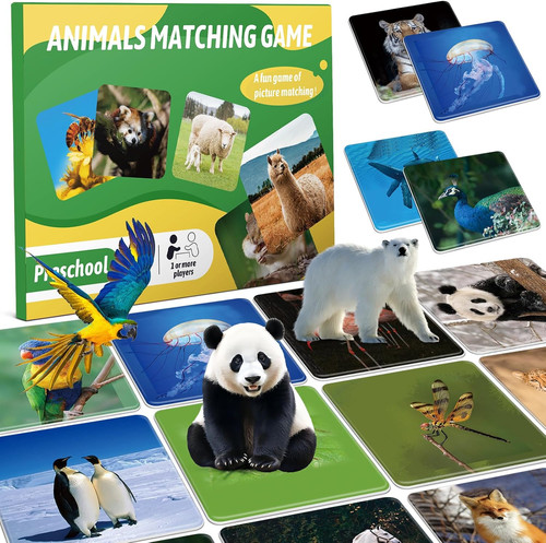 Memory tiere spiel - memory,