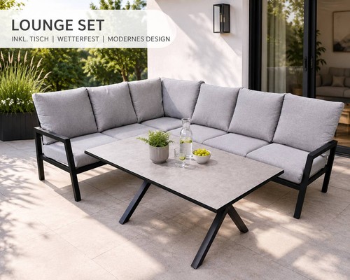 Gartenmöbel lounge set - lounge,