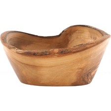 Olivenholz Schale rustikal –