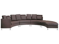 Sofa halbkreis leder - sofa,