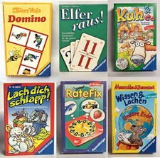 Konvolut Maja Domino Elfer raus Ratefix Kuh & Co Lach dich schlapp Unsere Erde