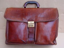 The Bridge 70er Jahre Aktentasche Reisetasche Tasche  Koffer Messenger Leder   