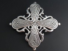 Brosche Silber 813 Kalevala Koru Finnland Kreuz Brosche von 1951