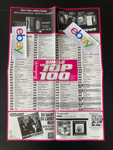 Musikmarkt charts poster - musikmarkt,