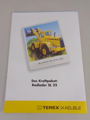 Prospekt broschüre kaelble - broschüre,
