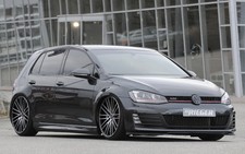 RIEGER Tuning Satz Breite Kotflügel passend für VW Golf 7 + GTI + R Kunststoff
