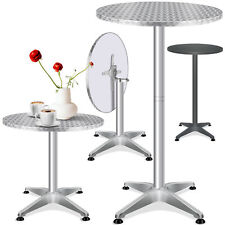 KESSER® Stehtisch klappbar Bistrotisch ALU 2in1 Bartisch Klapptisch Tisch Rund