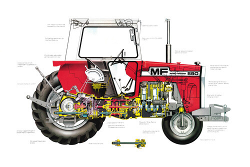 Massey ferguson 590 - a3, mf