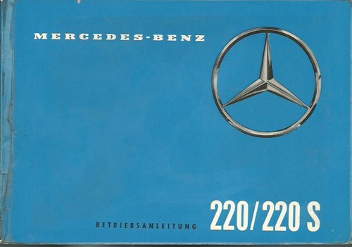 Mercedes 111 220 - w, /
