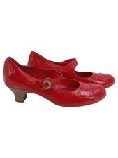 Airstep Damen Ballerinas Rot
