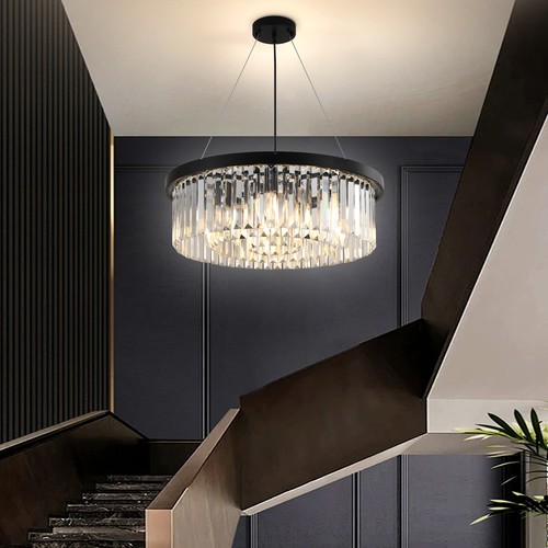 Moderne rund kristall - rund,
