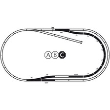 Piko 55321 A-Gleis mit Bettung