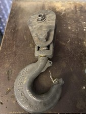 US Army MC Kissick Umlenkrolle 15 Tonnen Forst u. Bergeunternehmen 14mm Seil