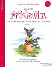 Noten Der große Fridolin Gitarrenschule Band 2 incl. mp3-Audio-Download N2654