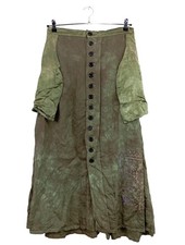 THE PEOPLE OF THE LABYRINTHS Glockenrock Damen Rock Gr. DE 36 khaki Casual-Look