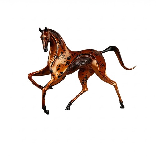 Stehende pferdefigur langer - pferdefigur,