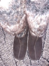 Gabor Jollys Damen Stiefel Wildleder Braun Größe 44