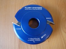 FLURY SYSTEMS HW/HM Multi Viertelstabfräser  konkav+konvex  R 3-8mm