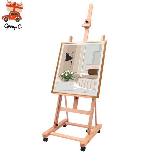 Atelier staffelei buchenholz - atelier,
