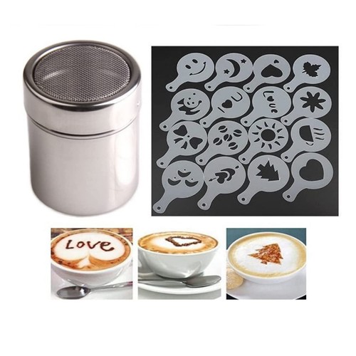 Kakaostreuer edelstahl kaffee - kakaostreuer,
