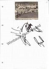 6 Original Autogramme Deutsche