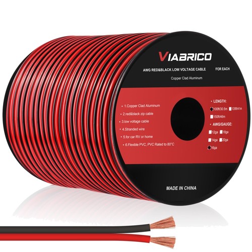 Kabel 30m 16awg - 30m, 2x1,5mm²
