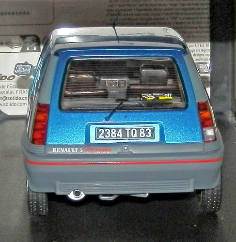 Renault turbo 1 - renault, 1:18