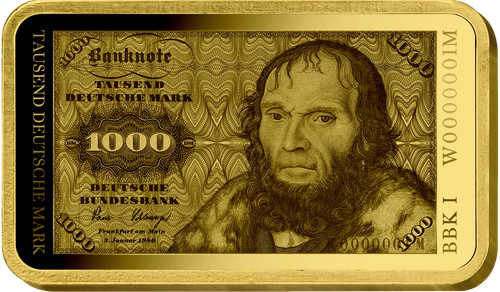 1000 alte deutsche mark - 1000,