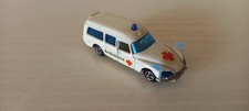 Majorette 1:65 #206 Ambulance DS 21 Krankenwagen France blaue Rundumkennleuchte.