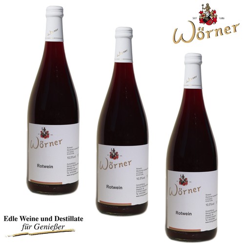 Rotwein x 1l - x,