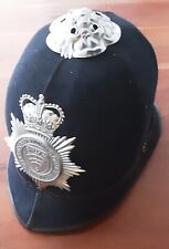 Bobbyhelm der Polizei von "Essex and Southend-on-Sea Constabulary" in England