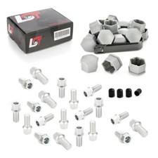 20x wheel bolts set with - set, caps