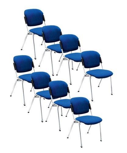 Blauer besucherstuhl - blauer,