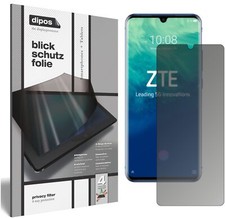 Axon 10 Pro Blickschutzfolie matt Schutzfolie Folie Display Schutz dipos