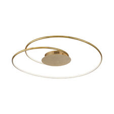 LED Deckenleuchte Blattgold -