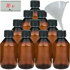 10er Set Laborflaschen 250 ml